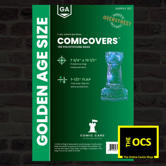 COMICARE GOLDEN BAGS (PACK OF 100)