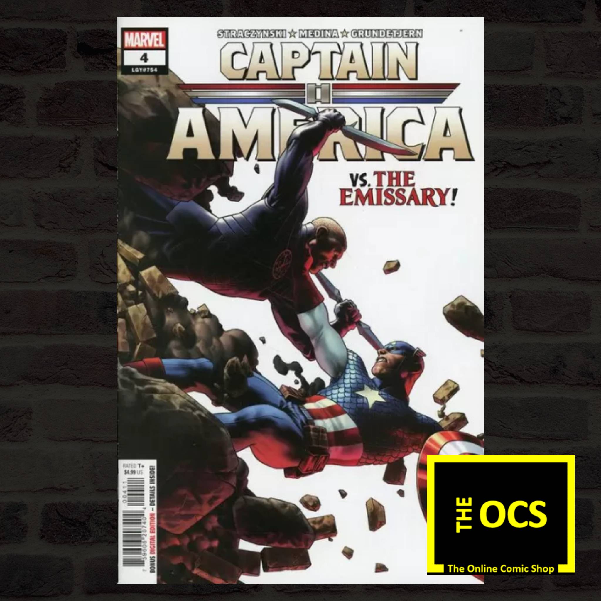 Marvel Comics Captain America, Vol. 11 #04A Regular Cover