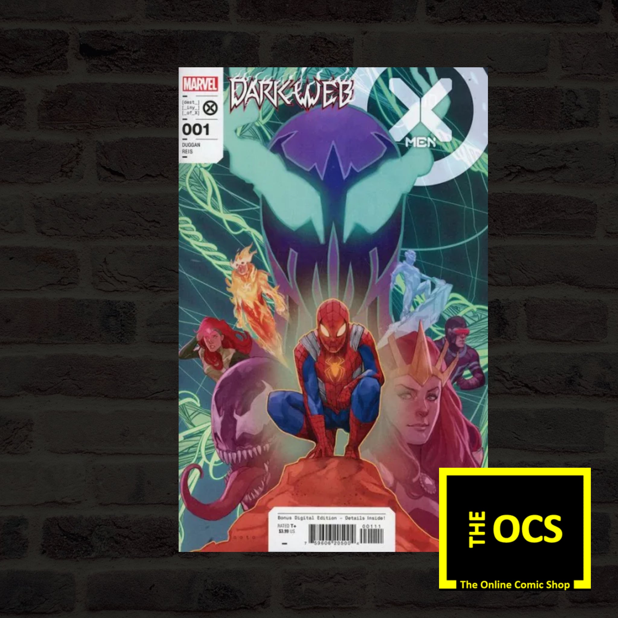 Marvel Comics Dark Web: X-Men #01A Regular Cover