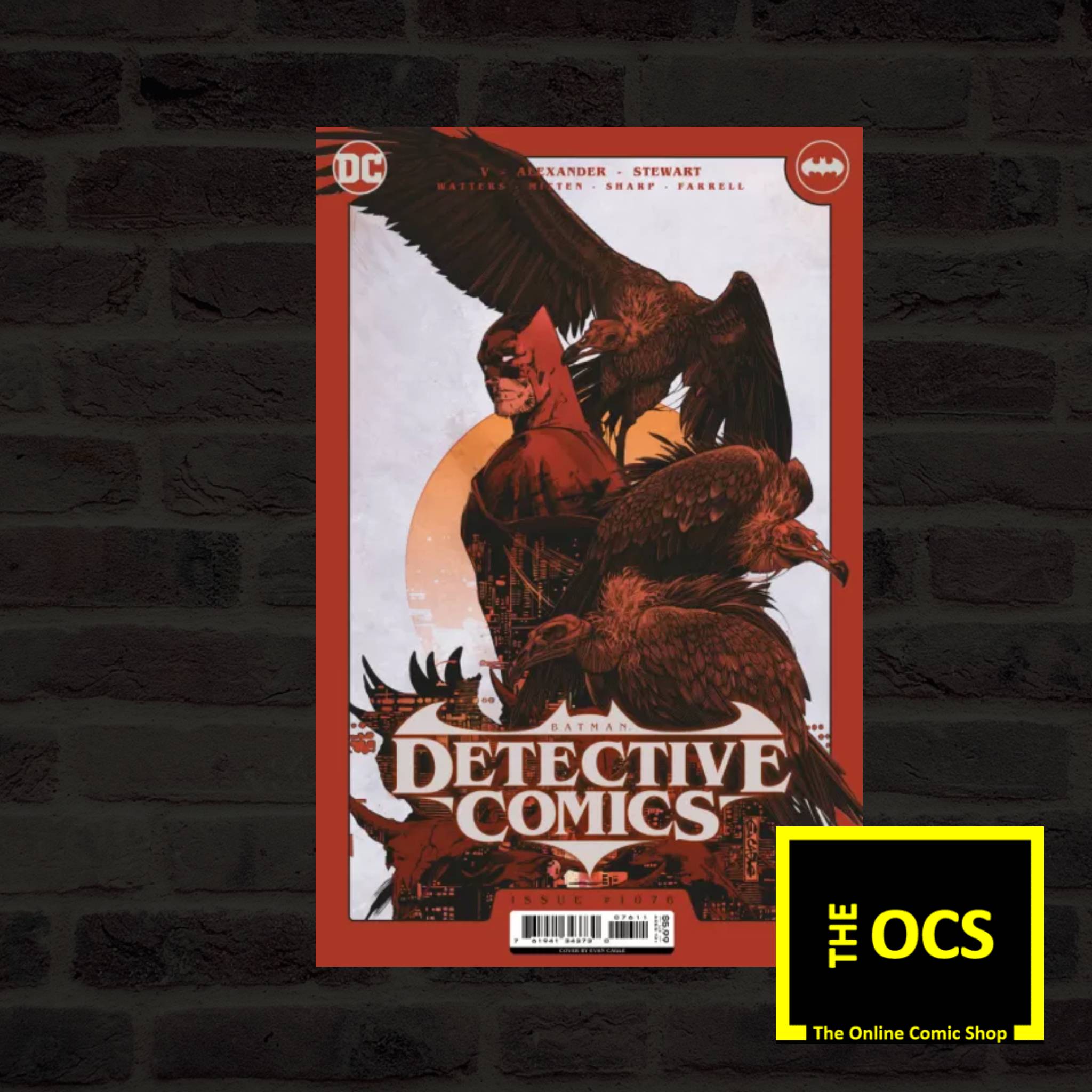 DC Comics Detective Comics, Vol. 03, #1076A Regulr Cover