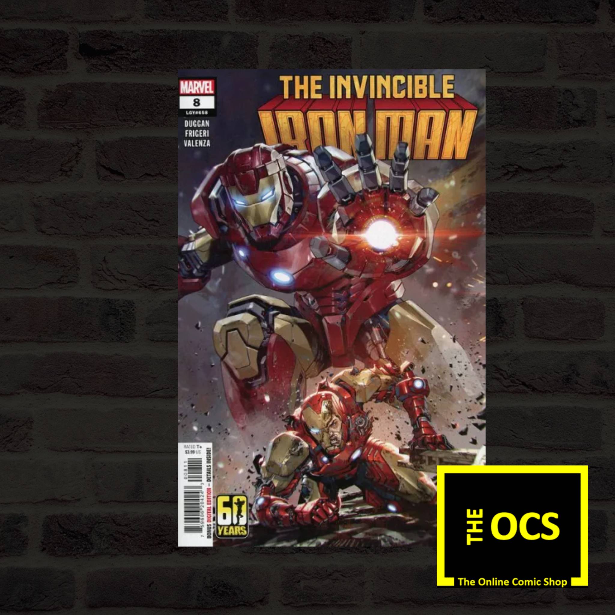 Marvel Comics Invincible Iron Man, Vol. 04 #08A Regular Cover