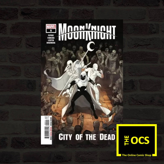 Marvel Comics Moon Knight: City of the Dead #05A Regular Cover