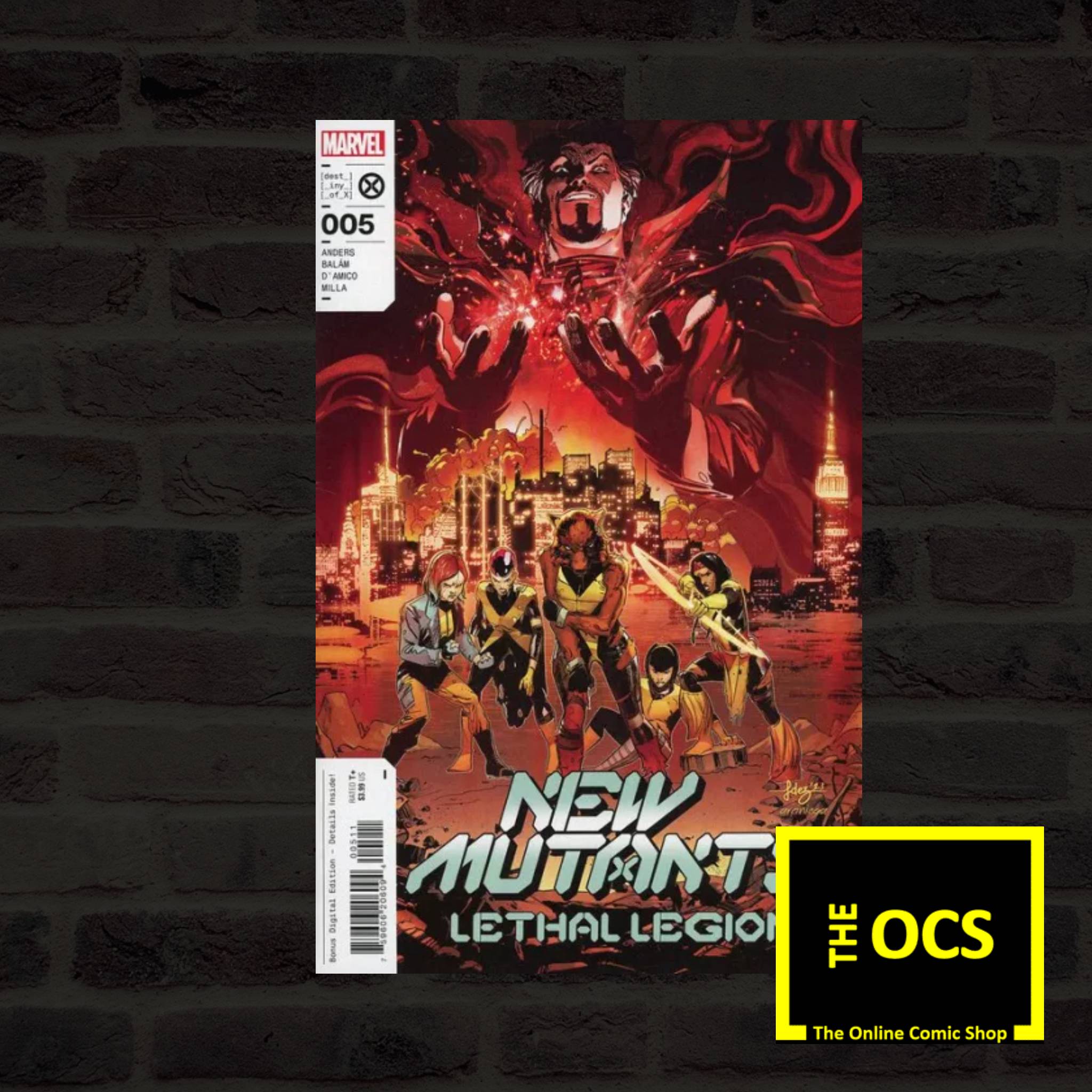 Marvel Comics New Mutants: Lethal Legion #05A Regular Cover