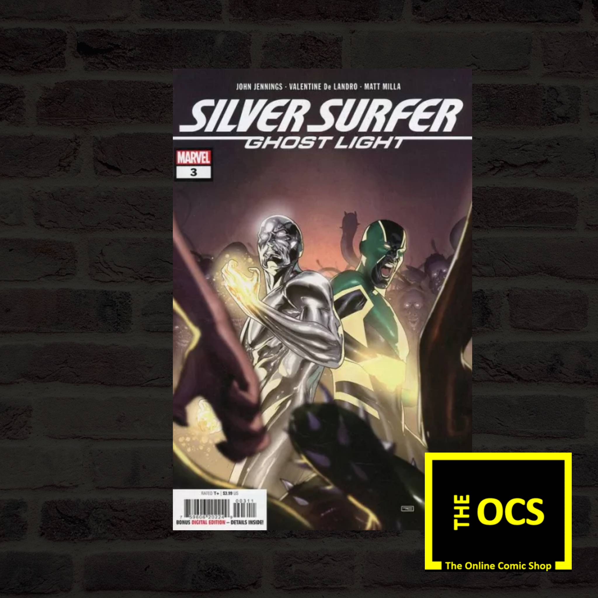 Marvel Comics Silver Surfer: Ghost Light #03A Regular Cover