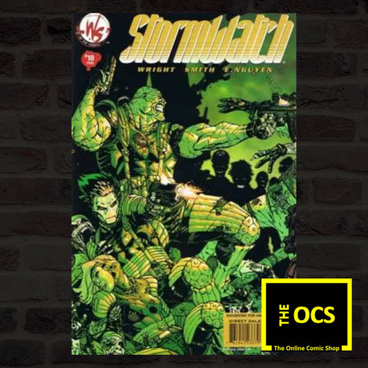 DC Comics Stormwatch: Team Achilles #18 Regular Cover