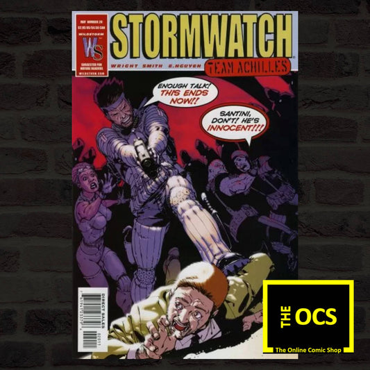 DC Comics Stormwatch: Team Achilles #20 Regular Cover
