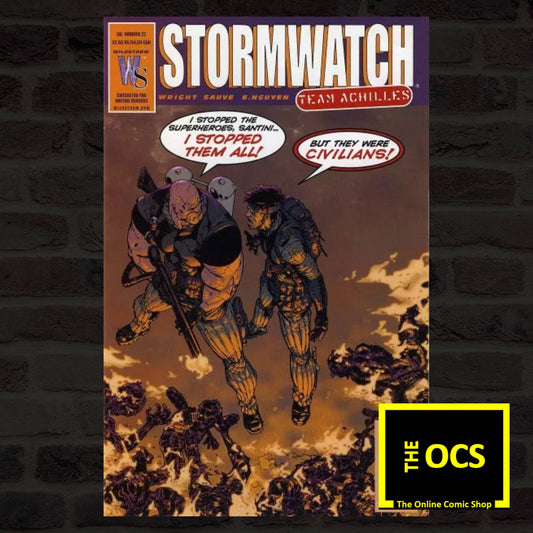 DC Comics Stormwatch: Team Achilles #22 Regular Cover