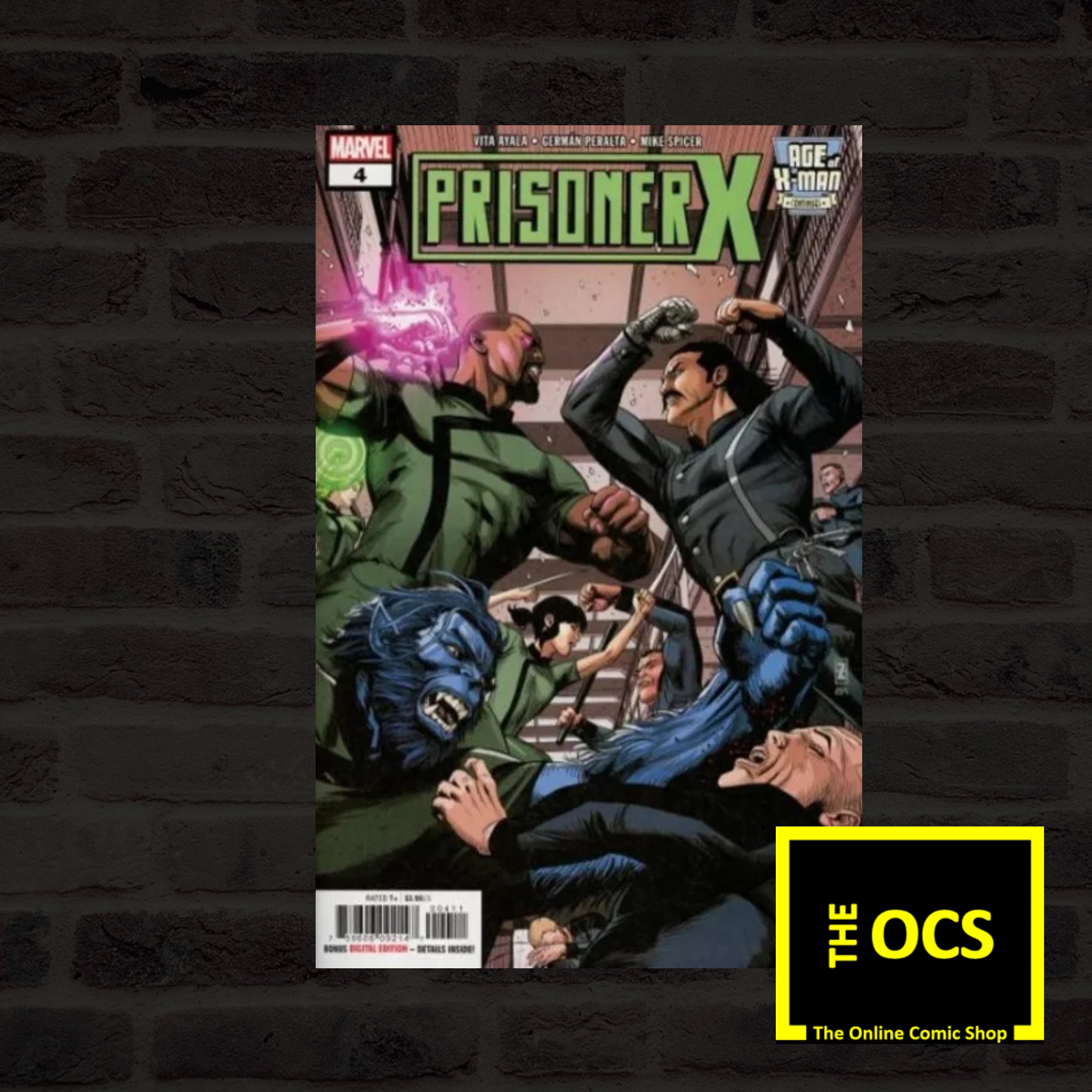 Marvel Comics Age of X-Man: Prisoner X #04 Regular Cover