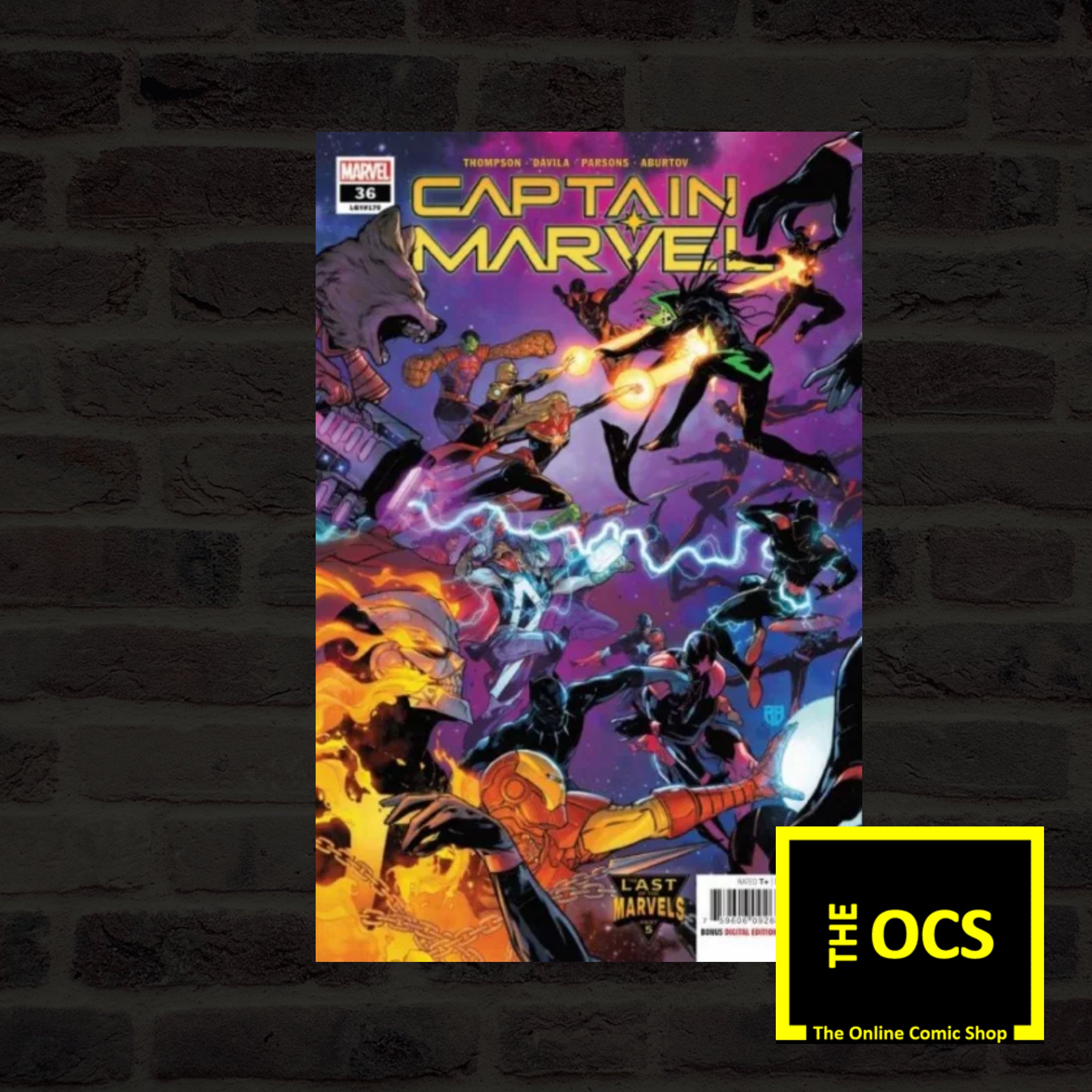 Marvel Comics Captain Marvel, Vol. 11 #36A Regular Cover