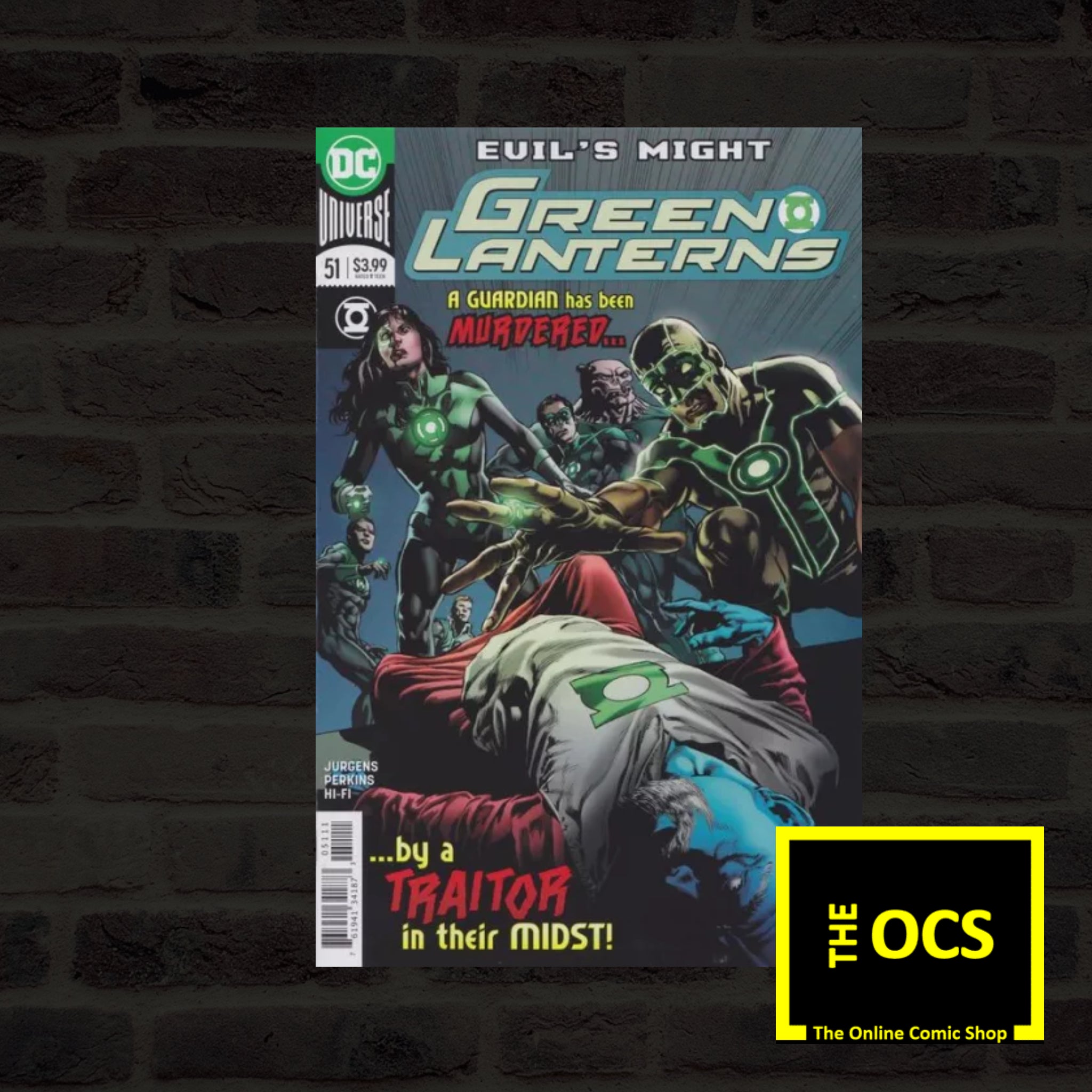 DC Comics Green Lanterns #51A Regular Cover