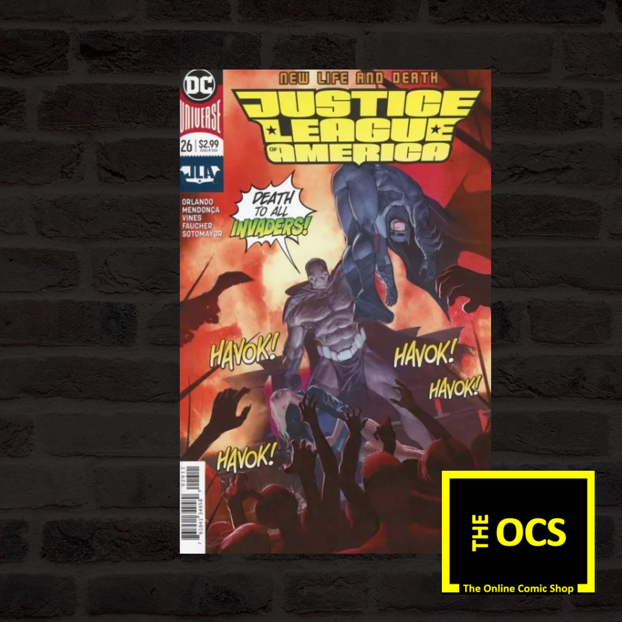 DC Comics Justice League Of America, Vol. 5 #26A Regular Cover