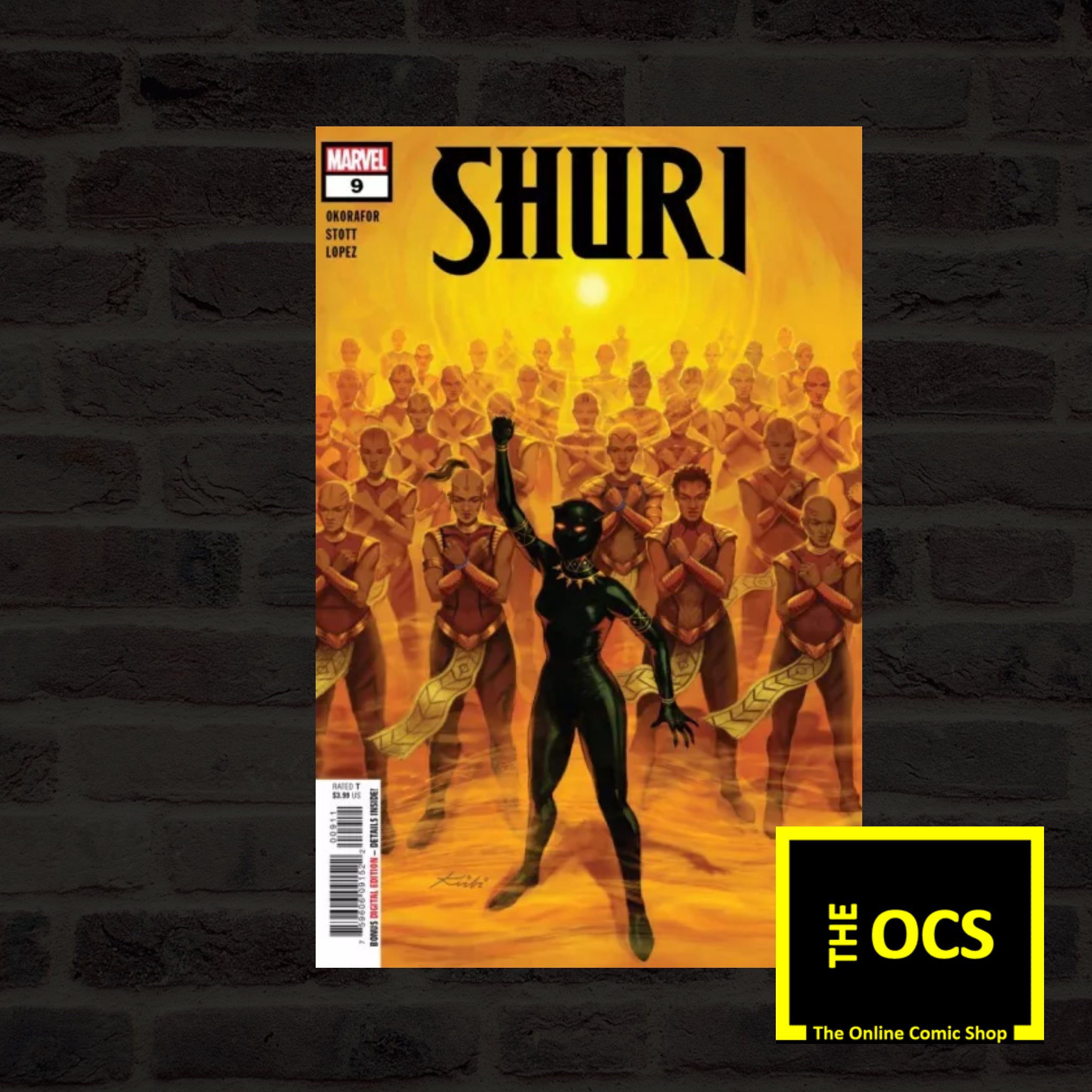 Marvel Comics Shuri, Vol. 01 #09 Regular Cover