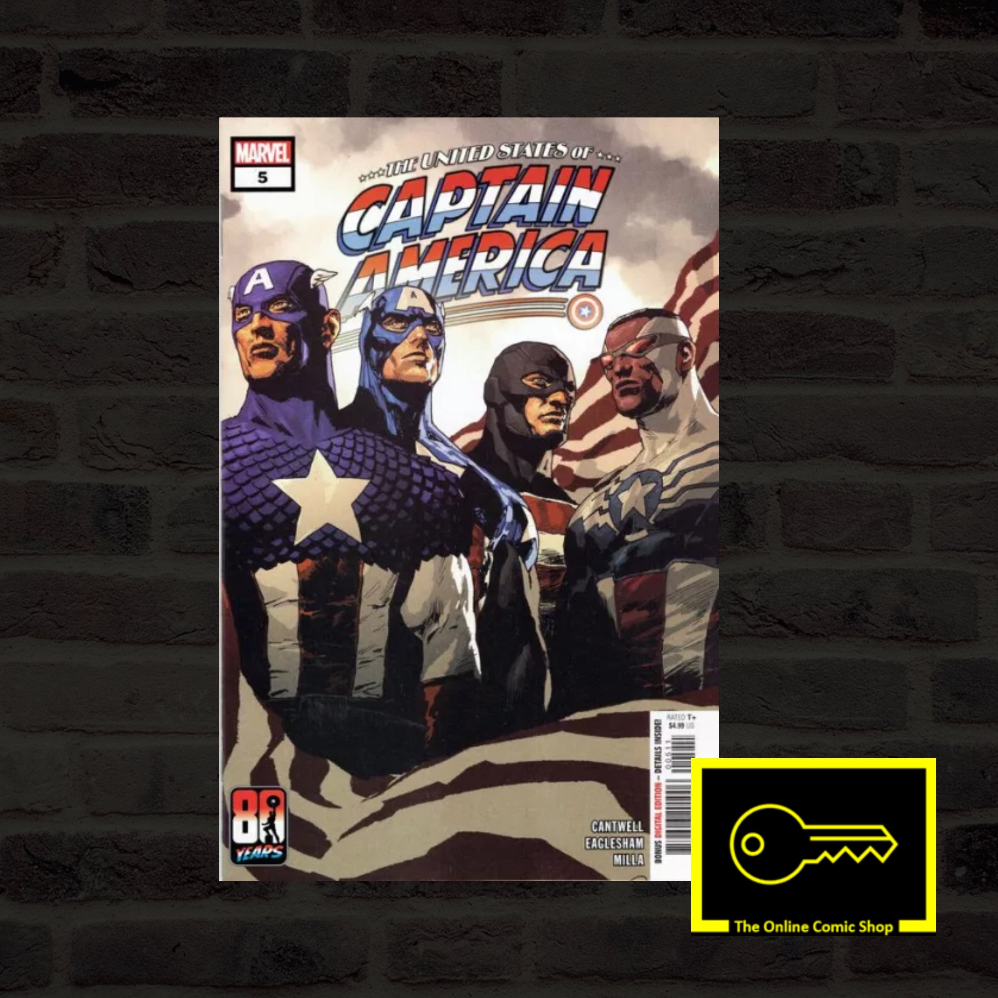 Marvel Comics The United States of Captain America #5A Regular Cover