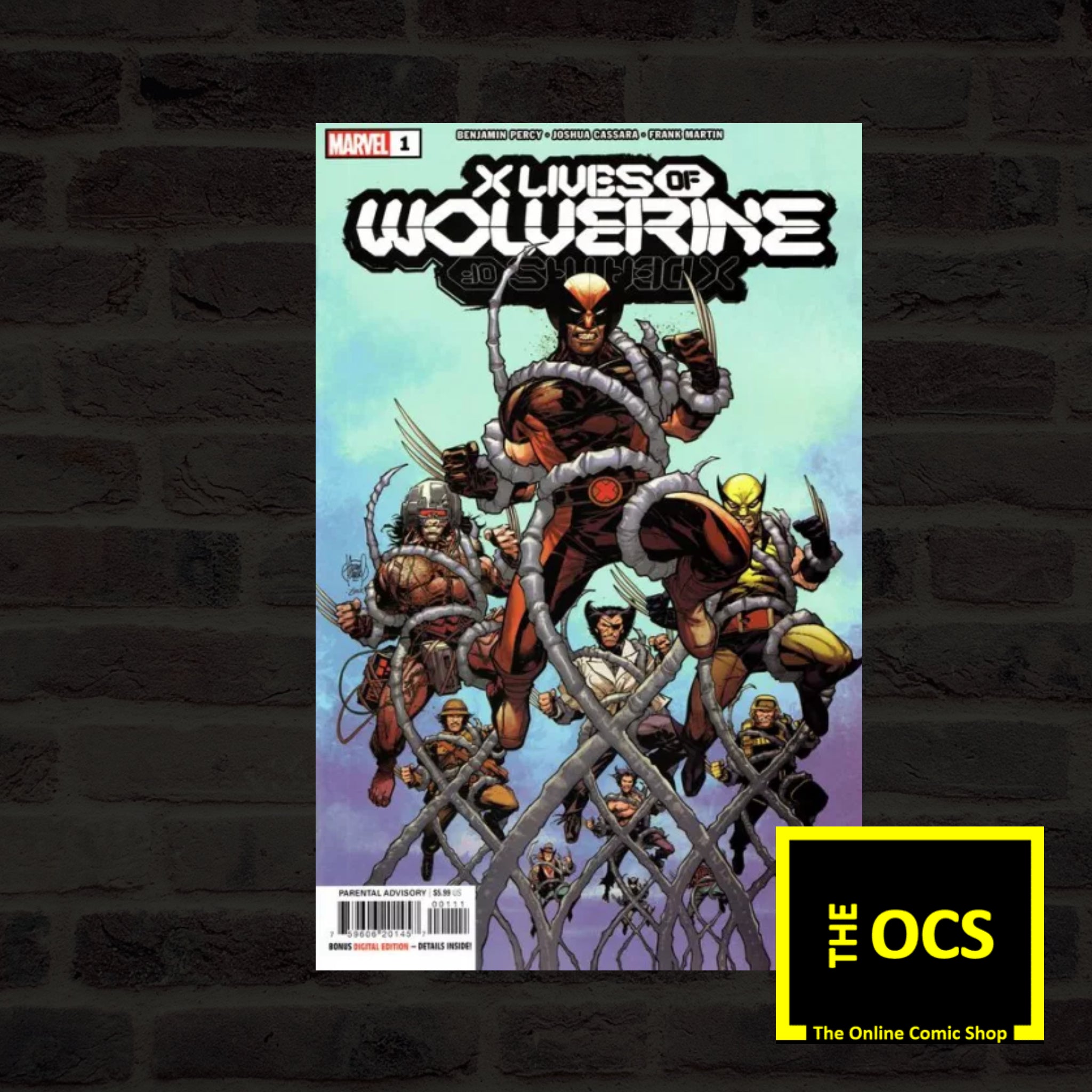 Marvel Comics X Lives of Wolverine #01A Regular Cover
